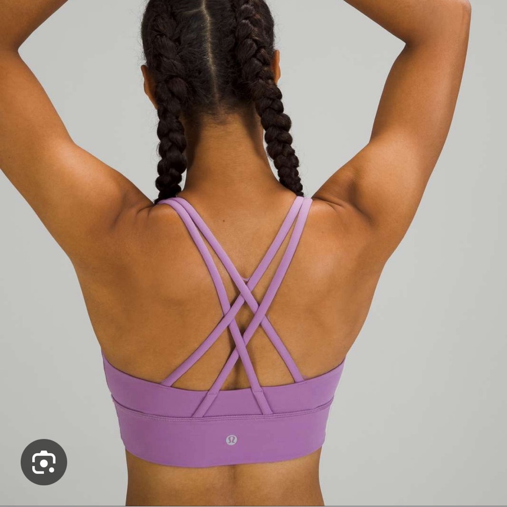 Longline energy bra Wisteria Purple